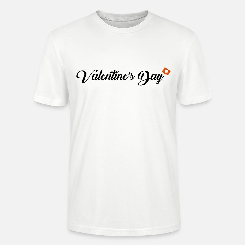 La Saint Valentin - T-shirt bio CRAFTER Stanley Stella Unisexe - blanc