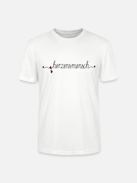 herzensmensch - Stanley/Stella Unisex Bio-T-Shirt CRAFTER - Weiß