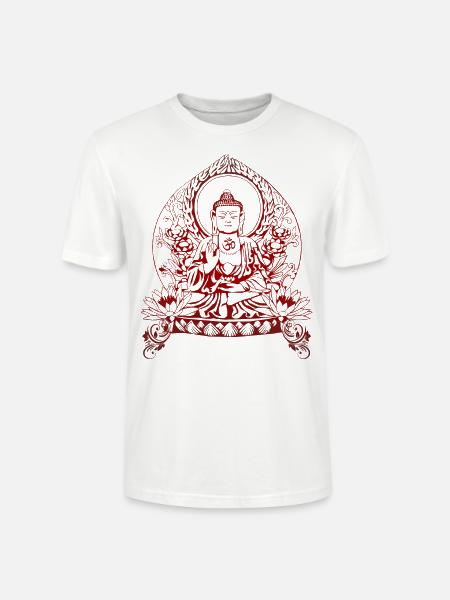 Gautama Buddha - Stanley/Stella CRAFTER Unisex Organic T-Shirt - white