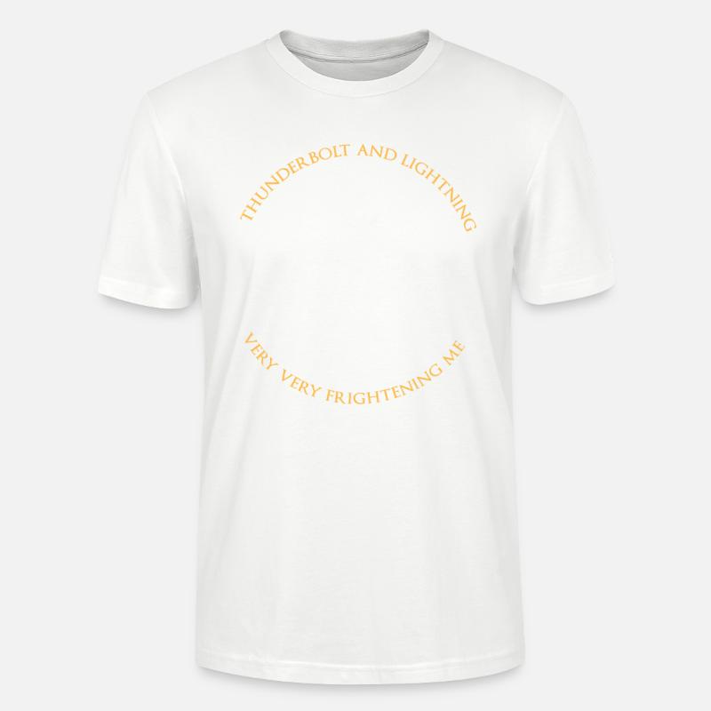 Thunderbolt and Lightning - Stanley/Stella Unisex Bio-T-Shirt CRAFTER - Weiß