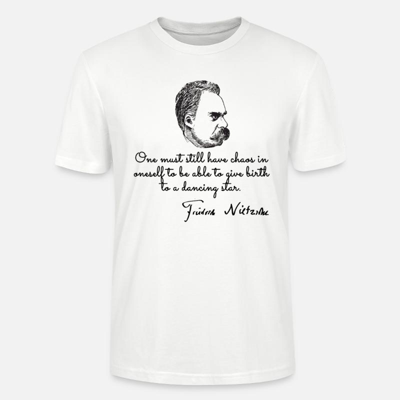 Philosopher nietzsche - Stanley/Stella Unisex Bio-T-Shirt CRAFTER - Weiß
