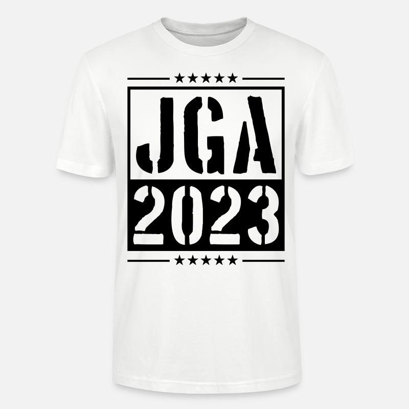 Jga 2023 Junggesellenabschied - Stanley/Stella Unisex Bio-T-Shirt CRAFTER - Weiß