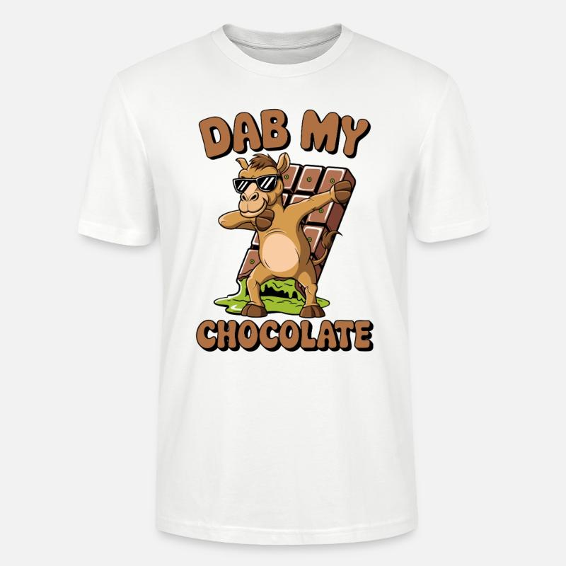 Dubai Dab my Chocolate - Stanley/Stella Unisex Bio-T-Shirt CRAFTER - Weiß