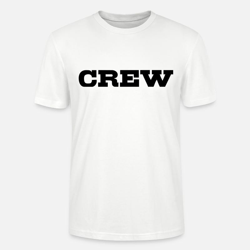 Crew - T-shirt bio CRAFTER Stanley Stella Unisexe - blanc