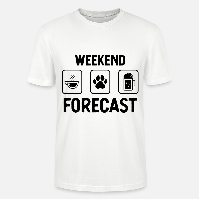 Prévisions du week-end 3 - (2) - T-shirt bio CRAFTER Stanley Stella Unisexe - blanc