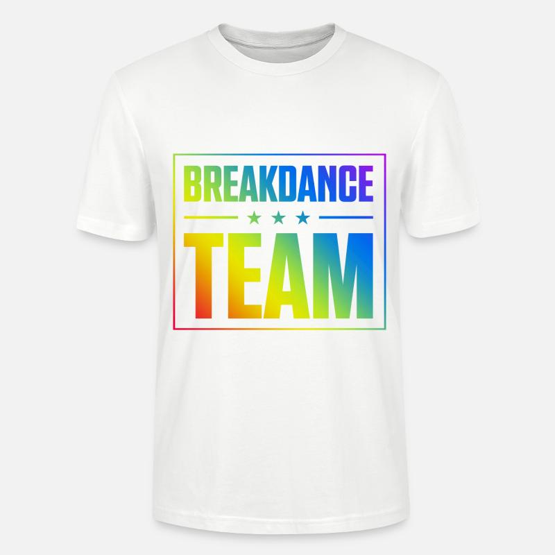 Breakdance Team - Stanley/Stella Unisex Bio-T-Shirt CRAFTER - Weiß