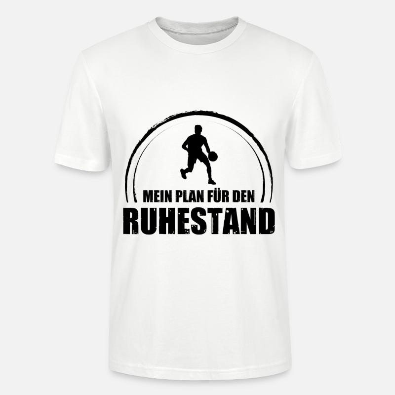 Mein Plan-Fur Den Ruhestand 1 - - Stanley/Stella Unisex Bio-T-Shirt CRAFTER - Weiß