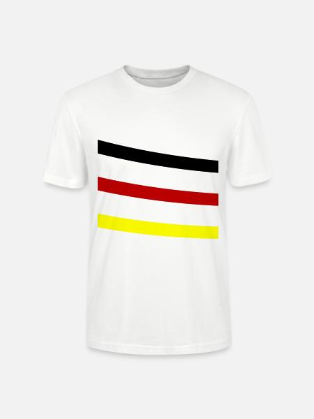Germany Line - Stanley/Stella CRAFTER Unisex Organic T-Shirt - white