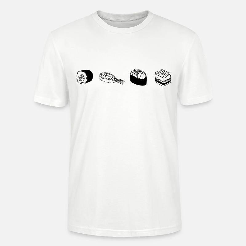 Sushi - Stanley/Stella Unisex Bio-T-Shirt CRAFTER - Weiß