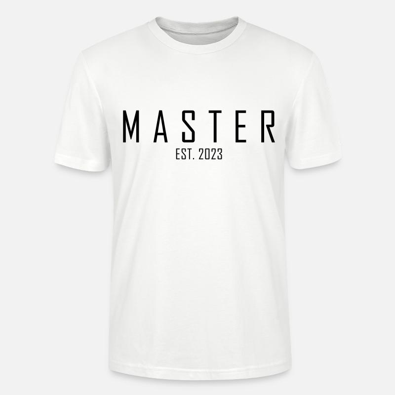Master EST. 2023 - Stanley/Stella Unisex Bio-T-Shirt CRAFTER - Weiß