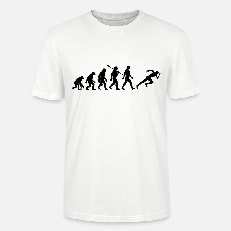 Evolution Sprinter - Leichtathletik - Stanley/Stella Unisex Bio-T-Shirt CRAFTER - Weiß
