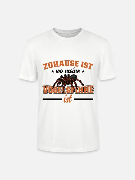 Vogelspinne - Stanley/Stella Unisex Bio-T-Shirt CRAFTER - Weiß