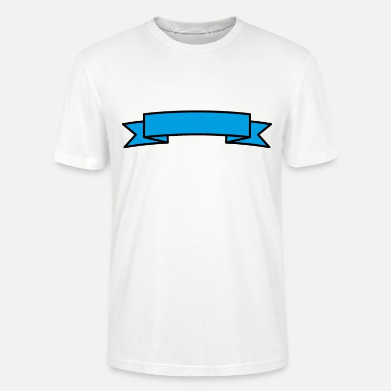 Banner - Text Einfügen - Stanley/Stella Unisex Bio-T-Shirt CRAFTER - Weiß