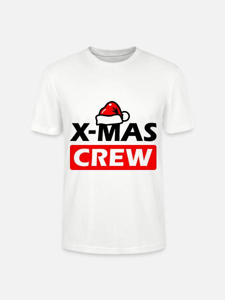 Christmas Crew Christmas Party - Stanley/Stella CRAFTER Unisex Organic T-Shirt - white