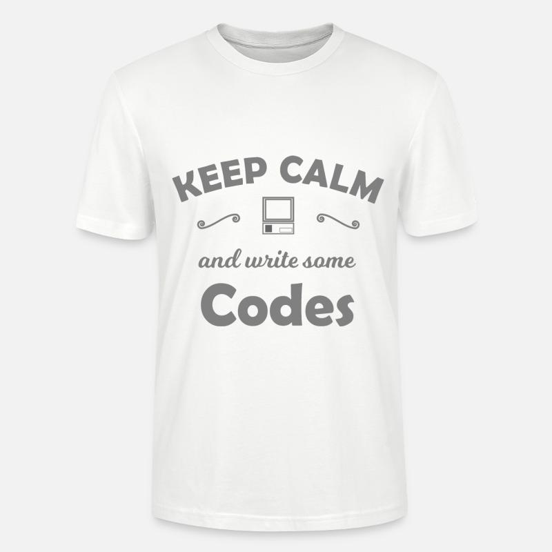 Der Software Entwickler - Stanley/Stella Unisex Bio-T-Shirt CRAFTER - Weiß
