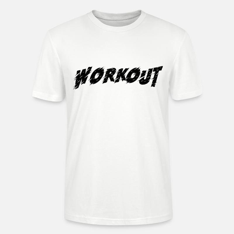 Workout - Stanley/Stella Unisex Bio-T-Shirt CRAFTER - Weiß