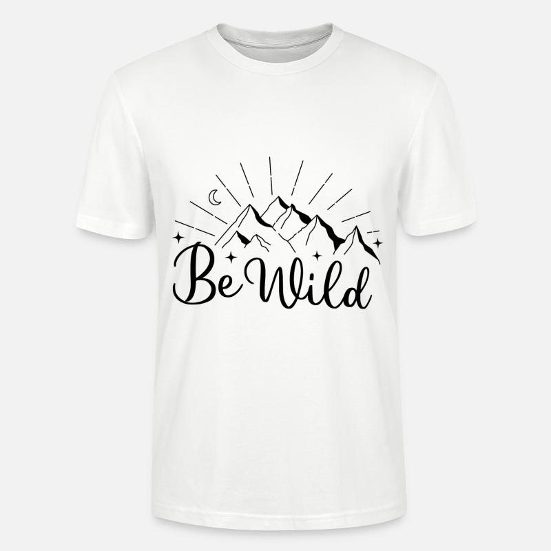 Wild sein - - Stanley/Stella Unisex Bio-T-Shirt CRAFTER - Weiß