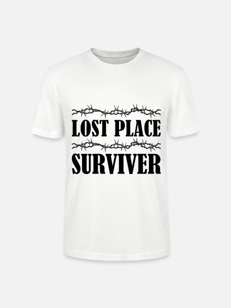 Lost Place Urbexer Urban Geschenkidee - Stanley/Stella Unisex Bio-T-Shirt CRAFTER - Weiß