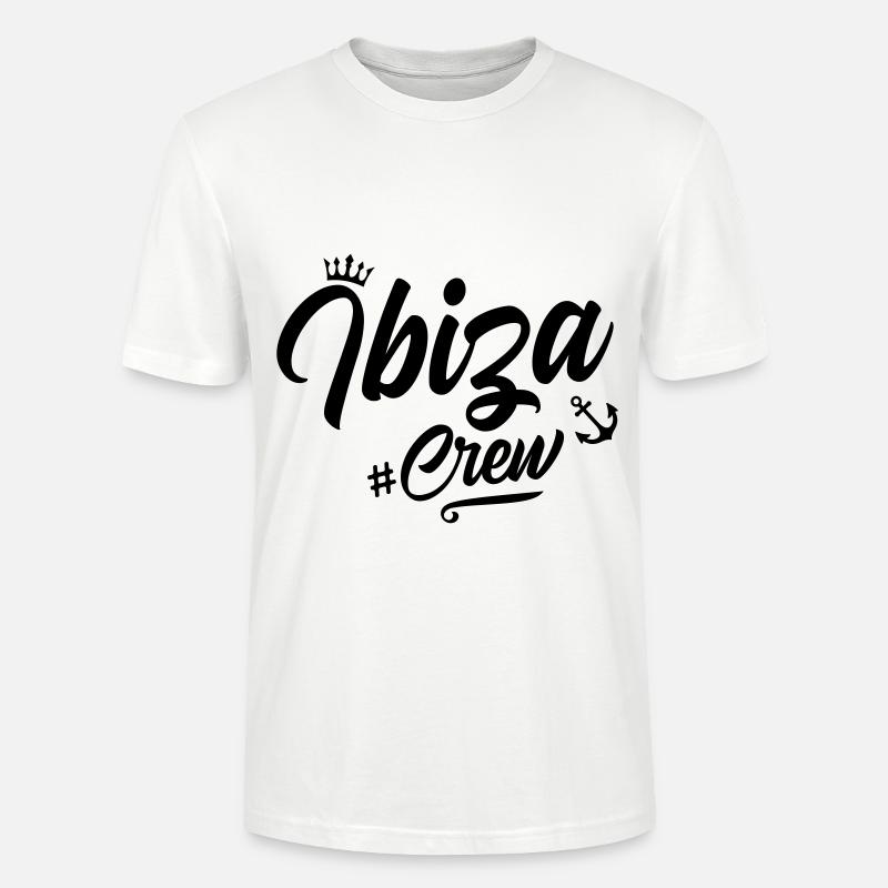 Ibiza Crew - Stanley/Stella Unisex Bio-T-Shirt CRAFTER - Weiß
