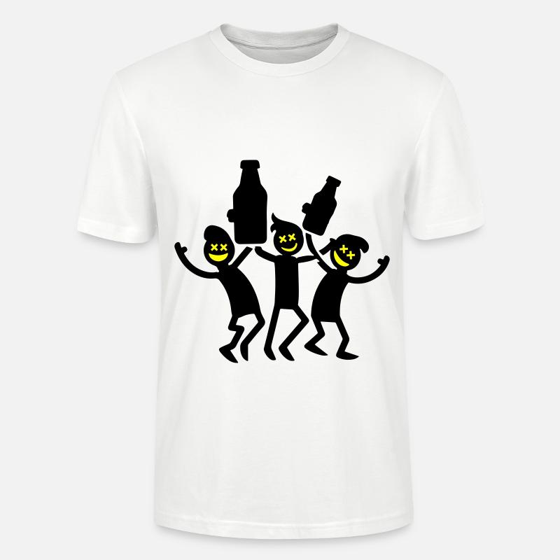 Jga Junggesellenabschied Bräutigam - Stanley/Stella Unisex Bio-T-Shirt CRAFTER - Weiß