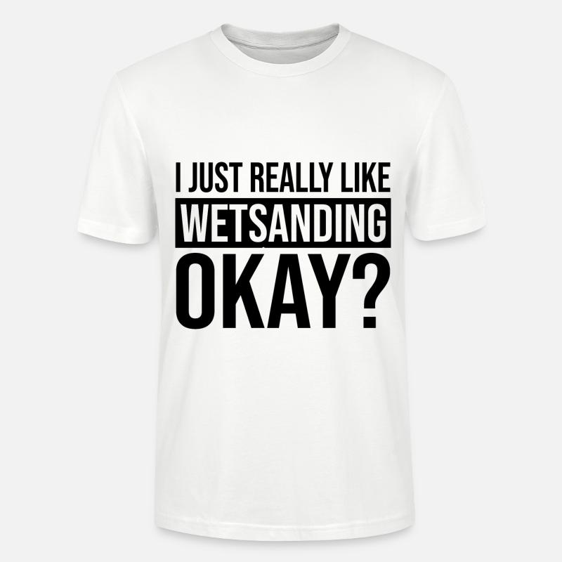 Autolackierer | Beruf Ausbildung Arbeit Geschenke - Stanley/Stella Unisex Bio-T-Shirt CRAFTER - Weiß