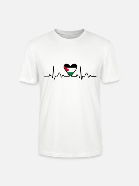 Palestine - Stanley/Stella CRAFTER Unisex Organic T-Shirt - white