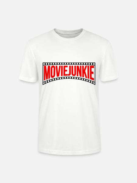 Colors can be changed | Movie Junkie - Stanley/Stella CRAFTER Unisex Organic T-Shirt - white