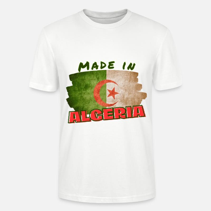 Hergestellt in Algerien - Stanley/Stella Unisex Bio-T-Shirt CRAFTER - Weiß
