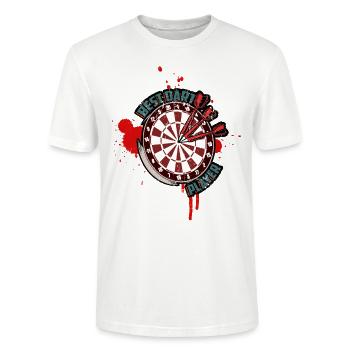 Jeu de fléchettes Fléchettes Fléchettes Fléchettes Fléchettes - T-shirt bio CRAFTER Stanley Stella Unisexe - blanc - Devant - Alina (178cm) & Michal (187cm)