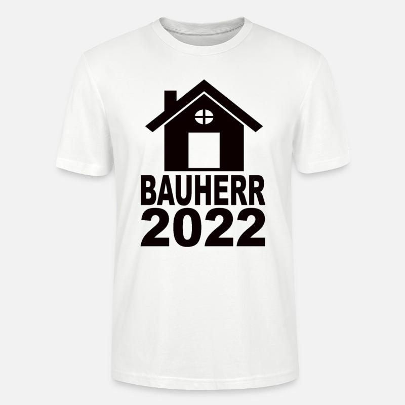 Bauherr 2022 - Stanley/Stella Unisex Bio-T-Shirt CRAFTER - Weiß