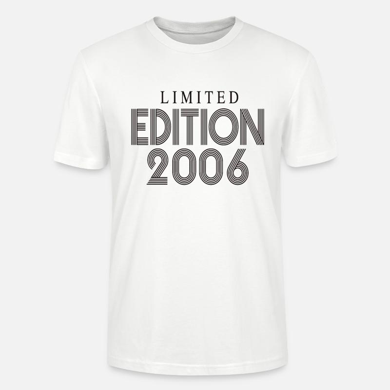 Édition limitée 2006 - T-shirt bio CRAFTER Stanley Stella Unisexe - blanc