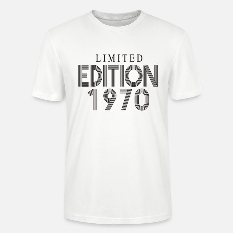 Édition limitée 1970 - T-shirt bio CRAFTER Stanley Stella Unisexe - blanc