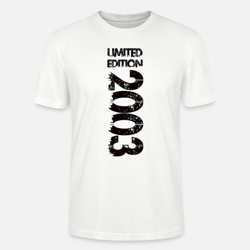 Édition limitée 2003 - T-shirt bio CRAFTER Stanley Stella Unisexe - blanc