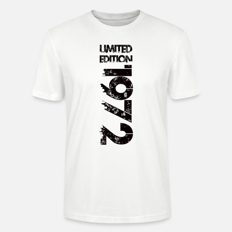 Édition limitée 1972 - T-shirt bio CRAFTER Stanley Stella Unisexe - blanc