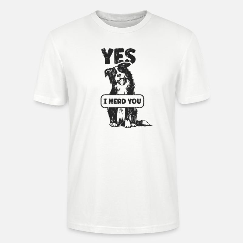 Oui, je vous rassemble - élevage - T-shirt bio CRAFTER Stanley Stella Unisexe - blanc