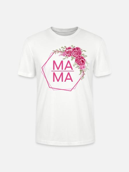 Mama Rosen Design - Stanley/Stella Unisex Bio-T-Shirt CRAFTER - Weiß