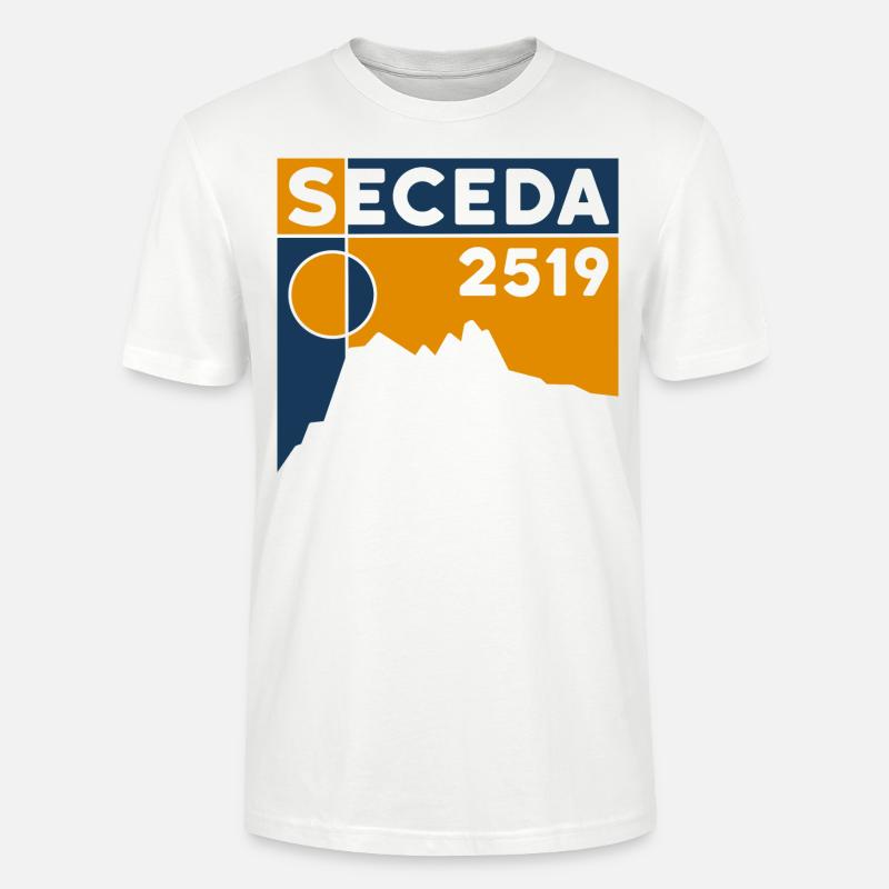 Seceda Dolomiten - Stanley/Stella Unisex Bio-T-Shirt CRAFTER - Weiß