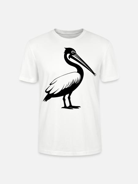 Pelikan - Stanley Stella CRAFTER unisex økologisk-T-shirt - hvid