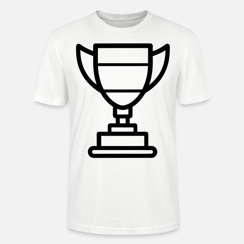 Trophäe - Stanley/Stella Unisex Bio-T-Shirt CRAFTER - Weiß
