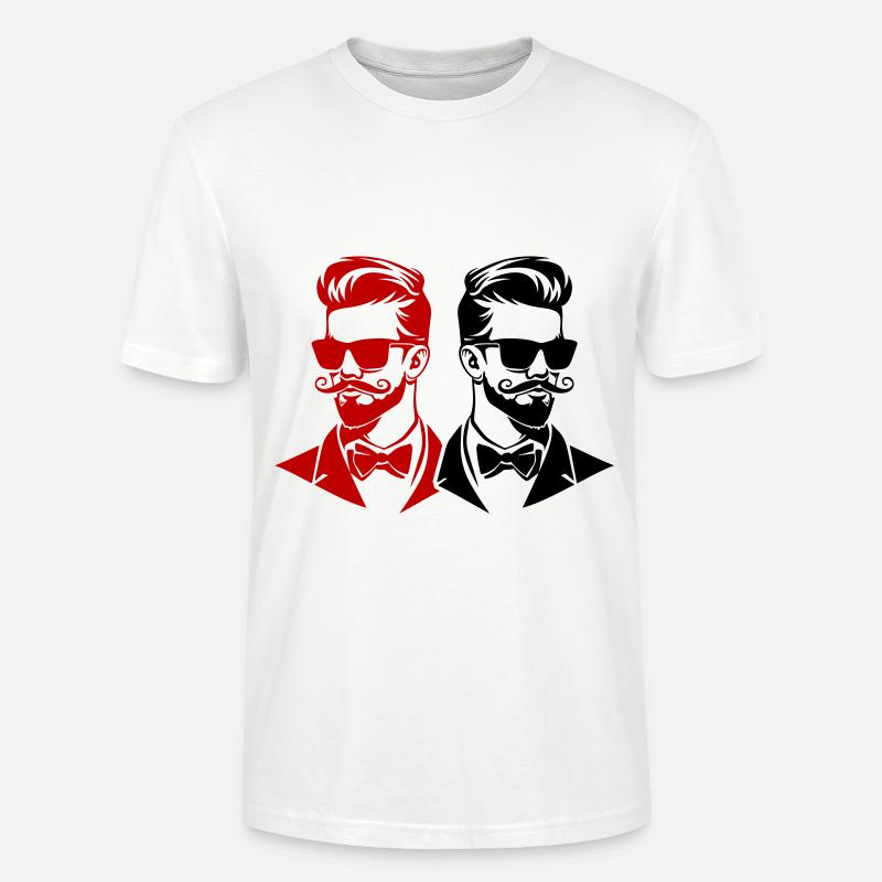 Équipe de marié de célibataire - T-shirt bio CRAFTER Stanley Stella Unisexe - blanc