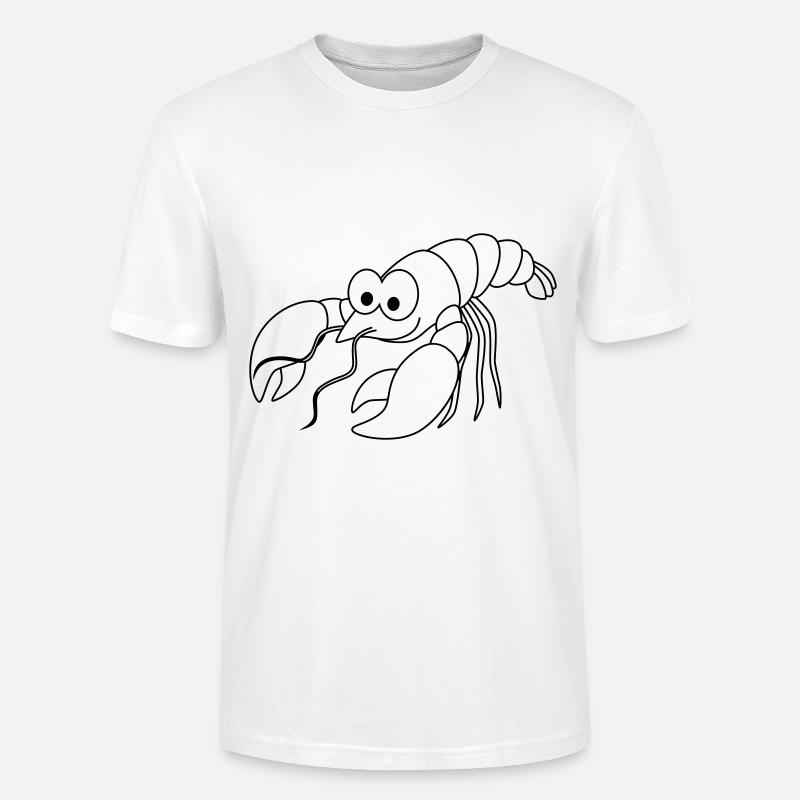 Hummer Comic Tier - Stanley/Stella Unisex Bio-T-Shirt CRAFTER - Weiß