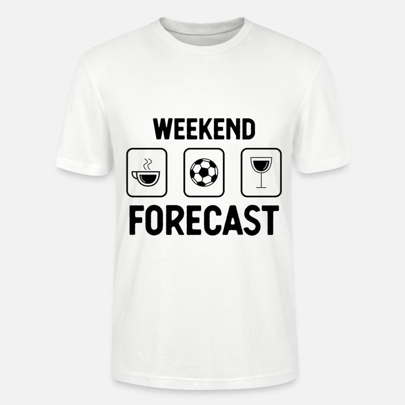Wochenendprognose - - Stanley/Stella Unisex Bio-T-Shirt CRAFTER - Weiß