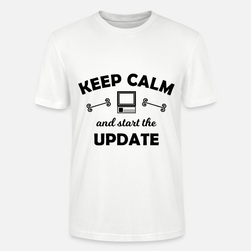 Die Programmierer - Stanley/Stella Unisex Bio-T-Shirt CRAFTER - Weiß