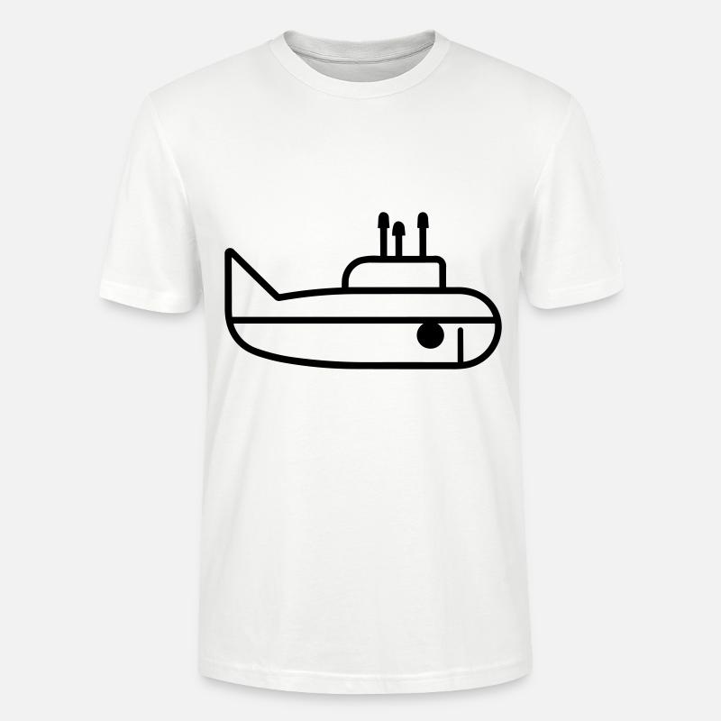 U-Boot-Boot - Stanley/Stella Unisex Bio-T-Shirt CRAFTER - Weiß