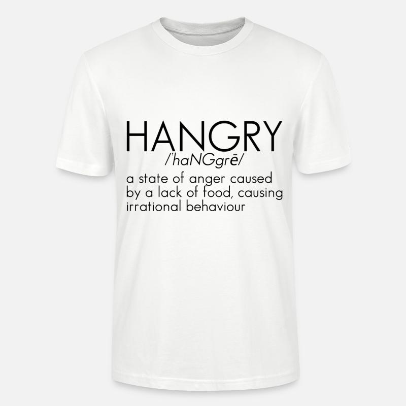 Définition de Hangry 5 - T-shirt bio CRAFTER Stanley Stella Unisexe - blanc