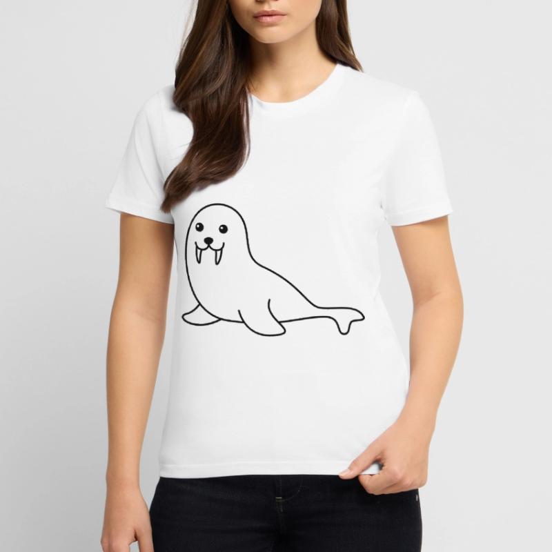Robbe Tier Comic Stanley/Stella Unisex Bio-T-Shirt CRAFTER