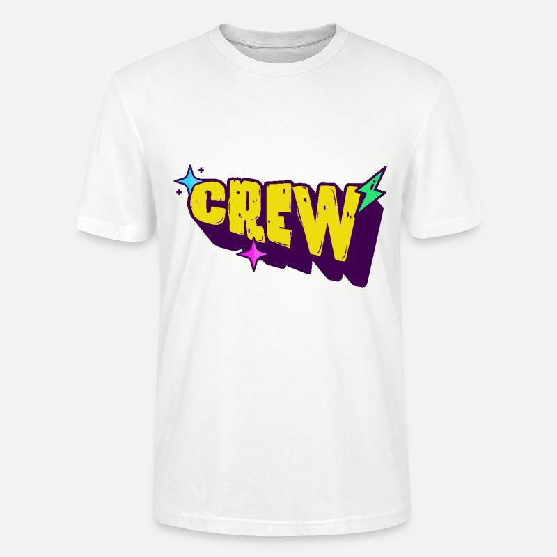 Crew - Stanley/Stella Unisex Bio-T-Shirt CRAFTER - Weiß