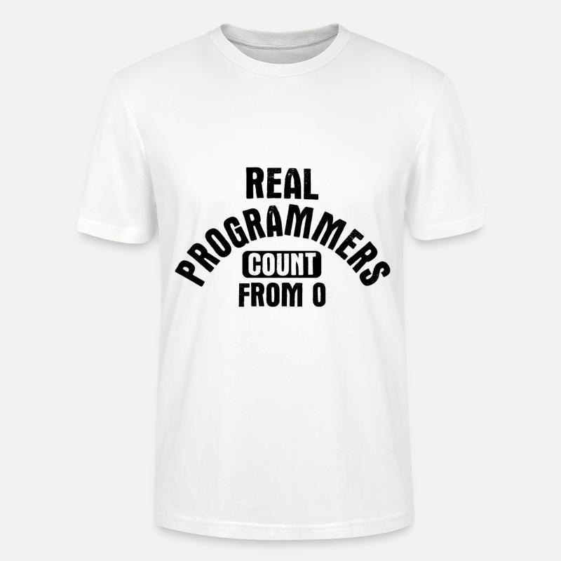 Software Ingenieur Informatiker Programmierer - Stanley/Stella Unisex Bio-T-Shirt CRAFTER - Weiß
