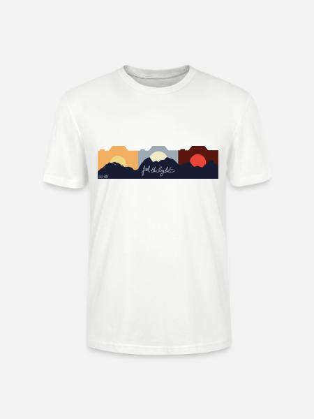 Feel The Light - Stanley/Stella Unisex Bio-T-Shirt CRAFTER - Weiß