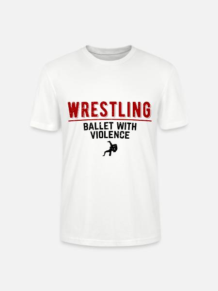 Grappling Martial Arts Wrestling - Stanley/Stella Unisex Bio-T-Shirt CRAFTER - Weiß